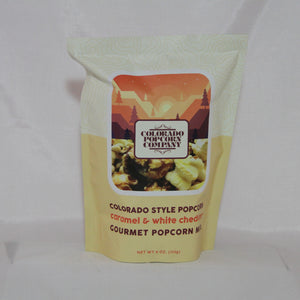 Colorado Style Caramel & White Cheddar Popcorn