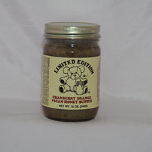 Load image into Gallery viewer, Cranberry Orange Pecan Honey Butter 12 oz.
