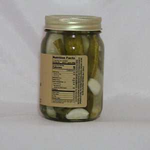 Garlic Sea Salt Dilled Pickles