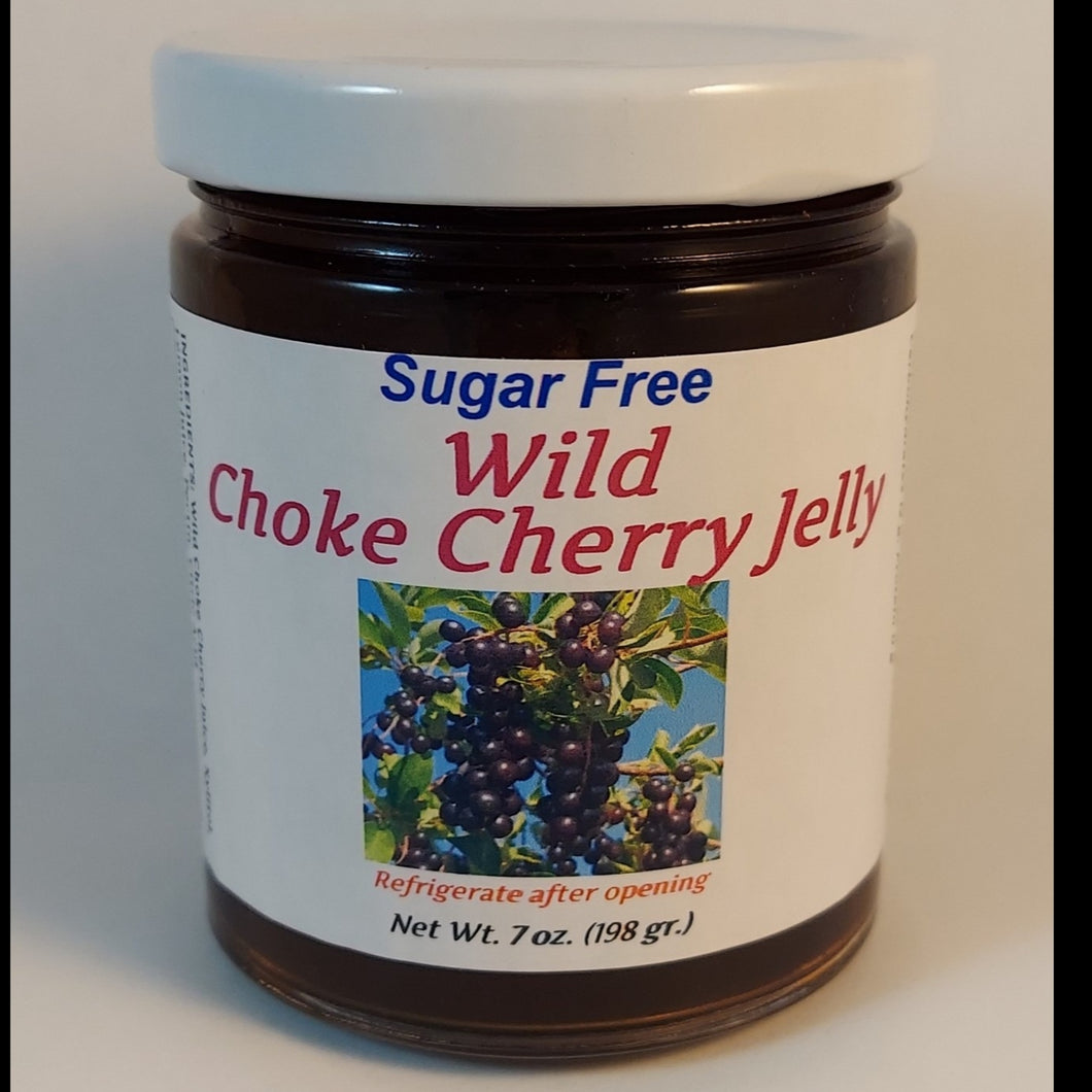 Sugar Free Choke Cherry Jelly